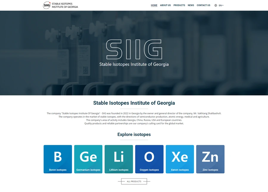 Project  Stable Isotopes Institute of Georgia (SIIG)